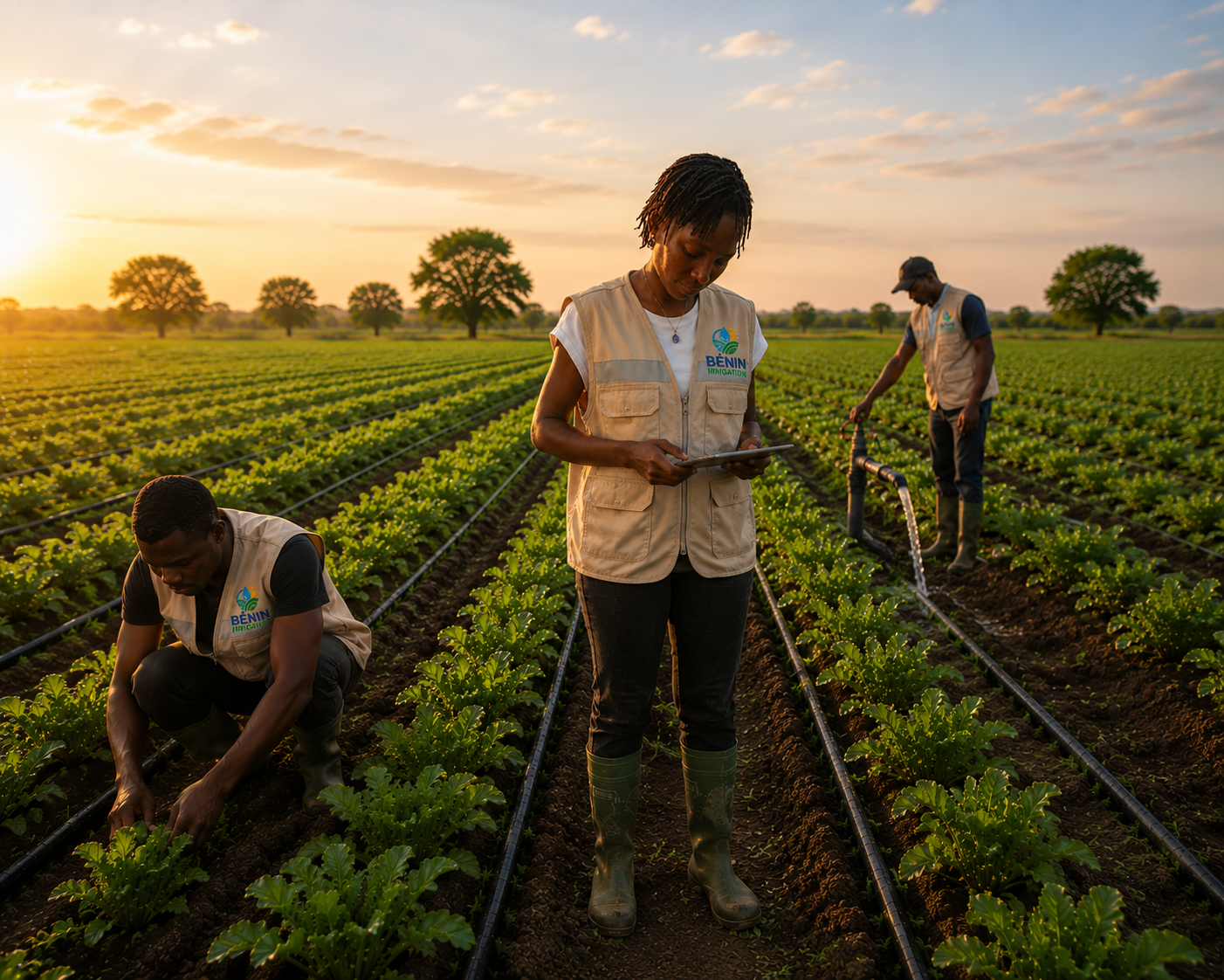 Vision de Bénin Irrigation pour une agriculture moderne