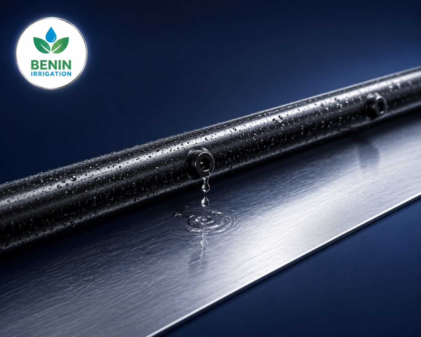 Système irrigation agricole goutte à goutte maraîchage