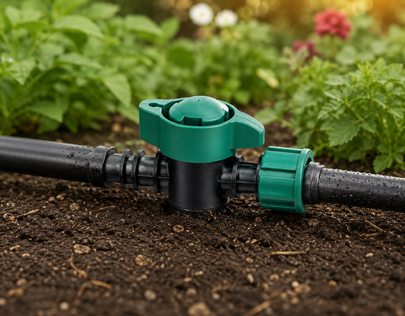 Vanne lock + joint Ø16 BENIN IRRIGATION