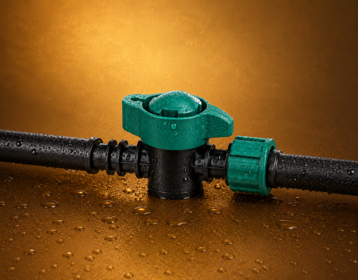 Raccord PEHD vanne irrigation goutte à goutte